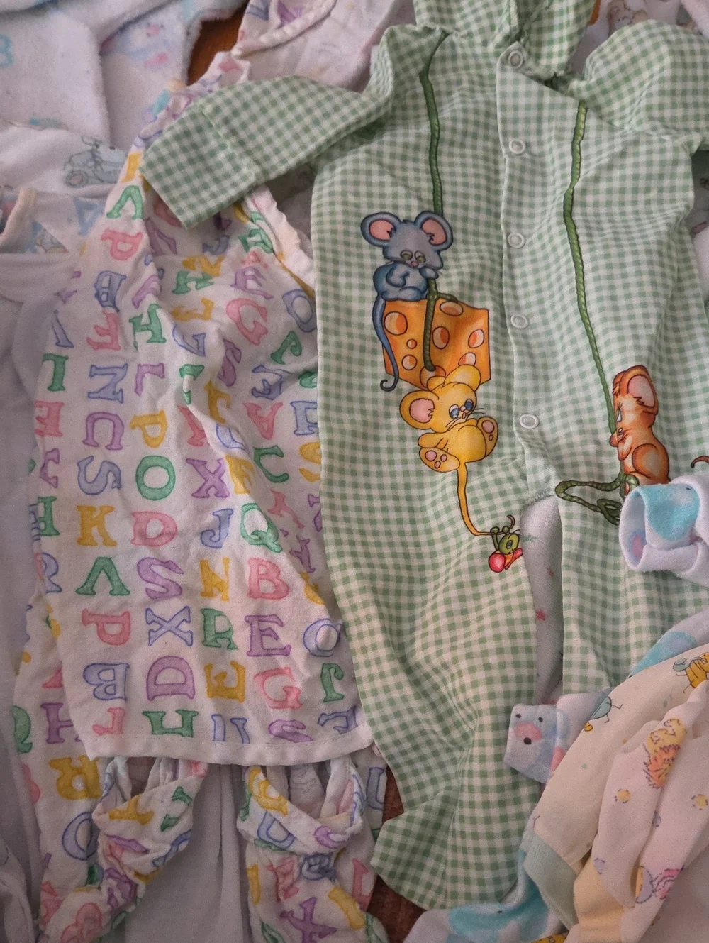 Vintage 90's And Older Infant Sleepwear 27 Piece